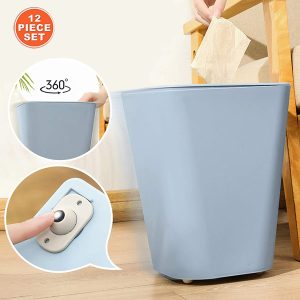 Universalūs lipnūs 360° ratukai (12 vnt.) | STICKYWHEEL