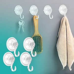 Prisisiurbiantys kabliukai (4 vnt.) | QUICKGRIP