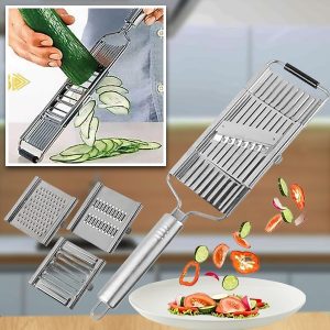 Daugiafunkcinis daržovių pjaustytuvas | SLICEIEST (4 Peiliai NEMOKAMAI)