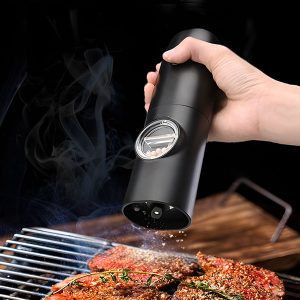 Nerūdijančio plieno elektrinis prieskonių malūnėlis | ESPICE