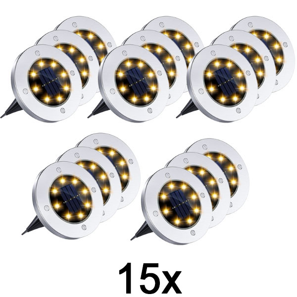 5x Lauko saulės grindų šviestuvai (3 vnt.) | LUMIGARD