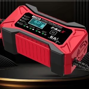 Išmanusis transporto priemonių akumuliatorių įkroviklis | EMERGIX