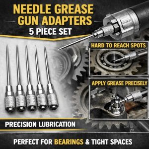 Tepalo pistoleto adatinis antgalis (5 vnt.) | GREASRA