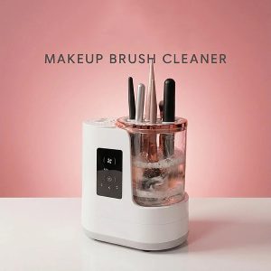 Automatinis makiažo teptukų valiklis | CLEABRU